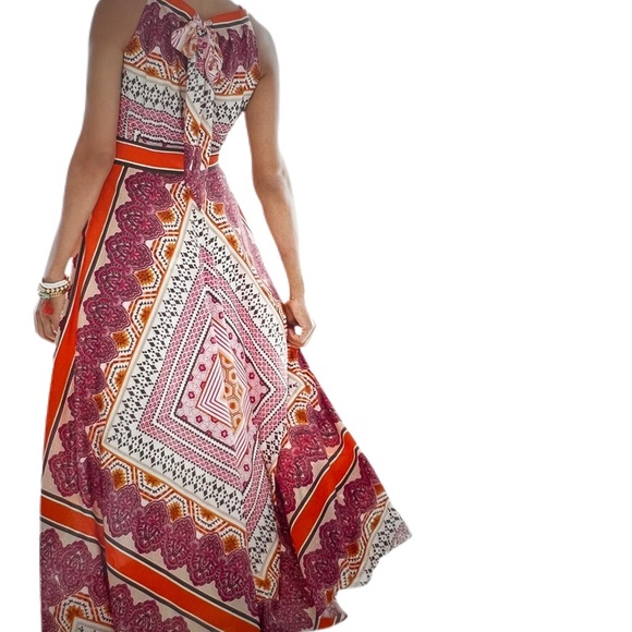 Chicos Scarf Print Maxi Dress - Picture 6 of 9